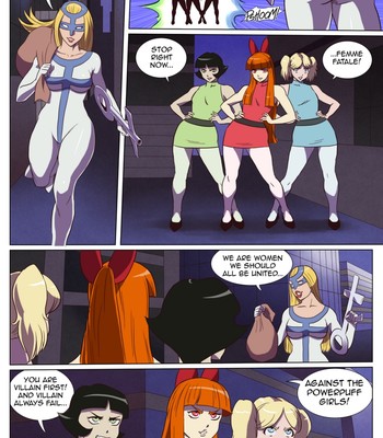 Powerpuff Girls VS Femme Fatale Porn Comic 002 