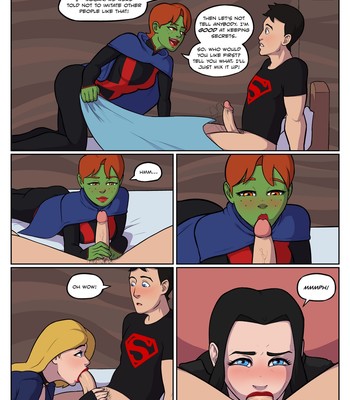 Young Justice - Supergreen Porn Comic 007 