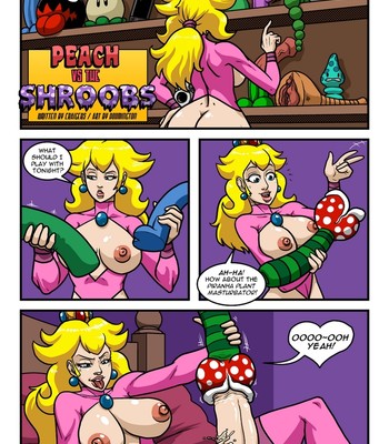 Peach vs The Shroobs Porn Comic 001 