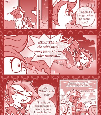 Filly Fooling - It's Straight Shipping Here! Porn Comic 009 