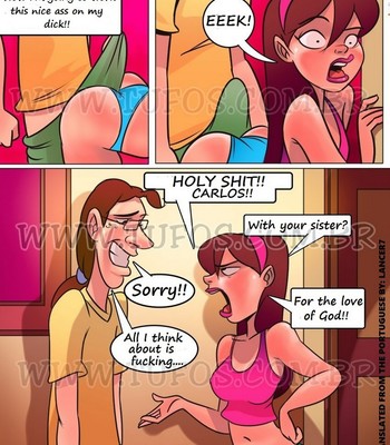 Familia Sacana 8 - Spying On Mommy & Daddy Porn Comic 010 