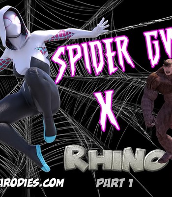 Spider Gwen x Rhino 1 Porn Comic 001 