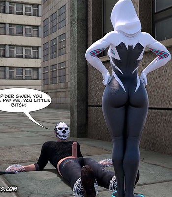 Spider Gwen x Rhino 1 Porn Comic 019 