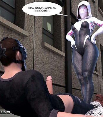 Spider Gwen x Rhino 1 Porn Comic 020 