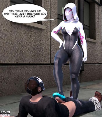 Spider Gwen x Rhino 1 Porn Comic 024 