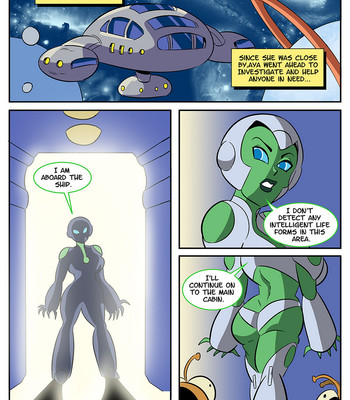 Aya 1 - Intergalactic Trouble Porn Comic 002 
