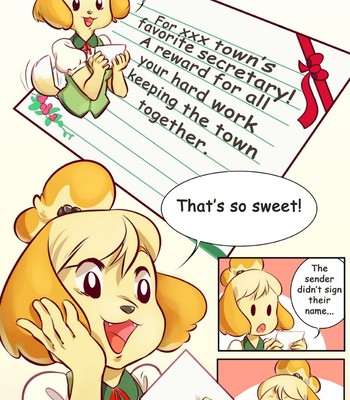 Isabelle's Hard Day At Work Porn Comic 002 