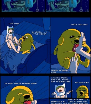 Adventure Time Gay Porn Comics - Weird Foot And Jake Time Cartoon Porn Comic - HD Porn Comix