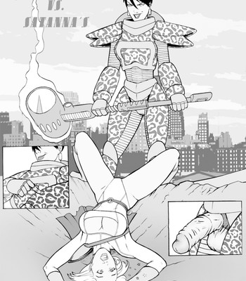 Power Girl Vs Satanna's Porn Comic 001 