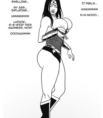 Wonder Woman VS The Bimbo Toxin Porn Comic 005 