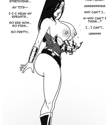 Wonder Woman VS The Bimbo Toxin Porn Comic 006 