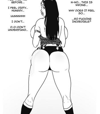 Wonder Woman VS The Bimbo Toxin Porn Comic 008 