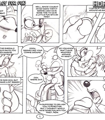 Porn Comics - Rouge's Ploy For Fun Cartoon Porn Comic