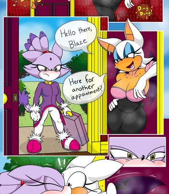 Rouge And Blaze In House Call Porn Comic 002 