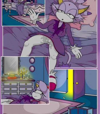 Rouge And Blaze In House Call Cartoon Comic