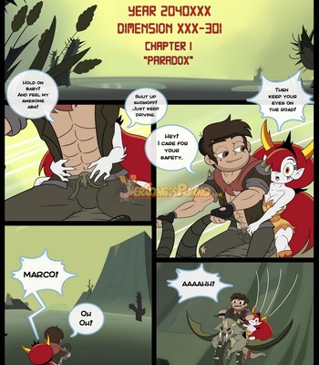 Marco VS The Forces Of Time 1 Porn Comic 002 