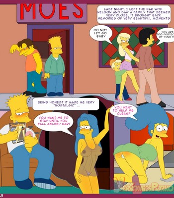 The Simpsons 1 - A Visit From The Sisters Porn Comic 004 