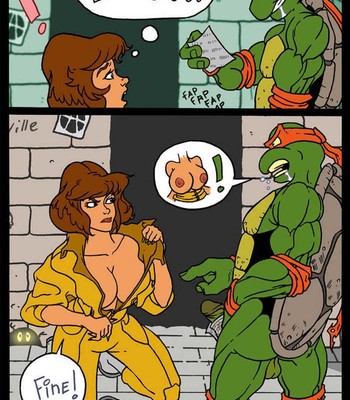 The Slut From Channel Six 2 - Teenage Mutant Ninja Turtles Porn Comic 008 