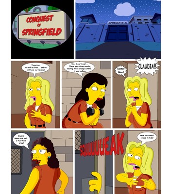 Conquest Of Springfield Porn Comic 002 