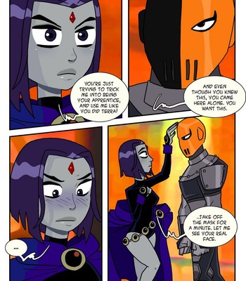 Raven And Slade Porn Comic 002 