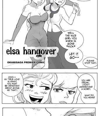 Elsa Hangover Porn Comic 002 