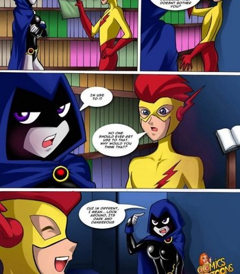 Raven X Kid Flash Porn Comic 004 