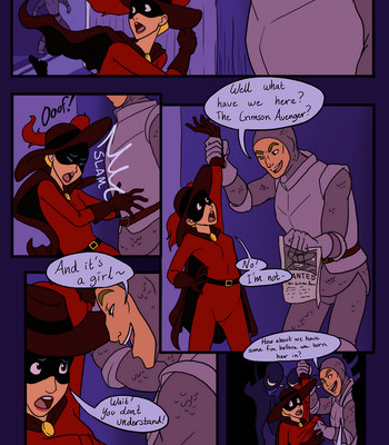 The Crimson Avenger Porn Comic 001 