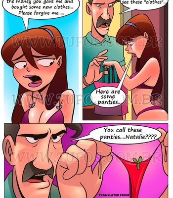 Familia Sacana 11 - My Daughter's Panties Porn Comic 007 