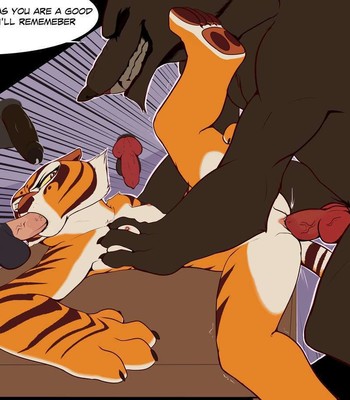 Master Tigress's Training With Students Porn Comic 003 