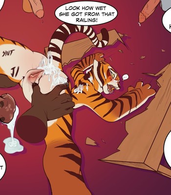 Master Tigress's Training With Students Porn Comic 006 