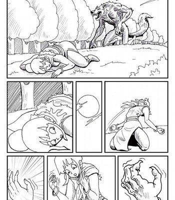 Chi-Chi Meets The Werewolf Porn Comic 003 