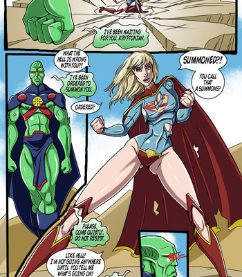 True Injustice Supergirl Porn Comic 020 