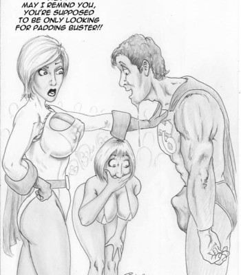 Thong Girl Meets Power Girl Porn Comic 007 