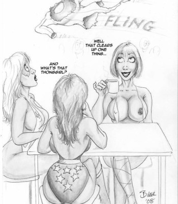 Thong Girl Meets Power Girl Porn Comic 034 