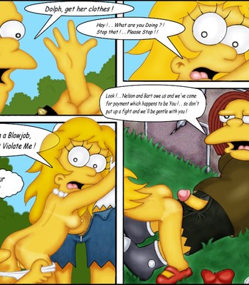 The Simpsons - Gangbang Porn Comic 004 