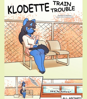 Klodette Train Trouble Porn Comic 001 