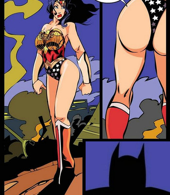 Porn Comics - Wonder Woman Night Patrolling With Her Batmen PornComix
