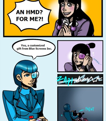 Blue Screens's HMD 1 Porn Comic 002 