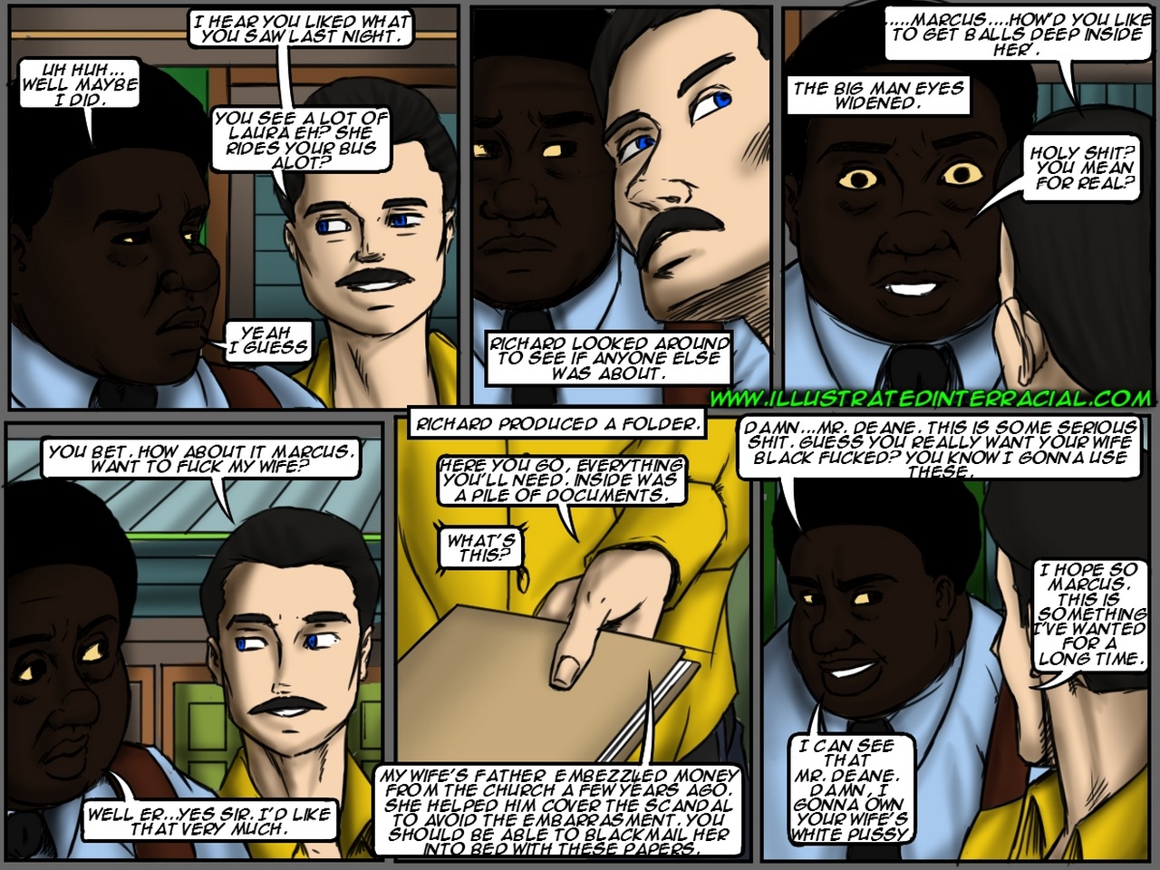 Back Of The Bus PornComix 006