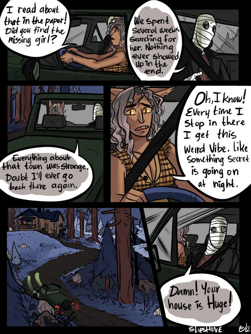 Mr Invisible &amp; The Werewolf PornComix 004