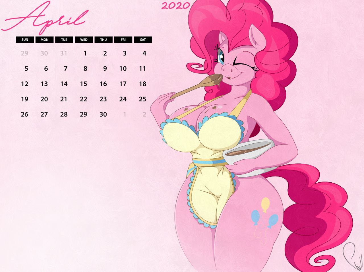 Phyll's 2020 Anthro Calendar Cartoon Porn Comic 005
