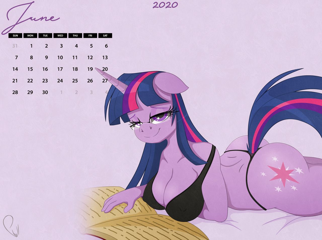 Phyll's 2020 Anthro Calendar Cartoon Porn Comic 007