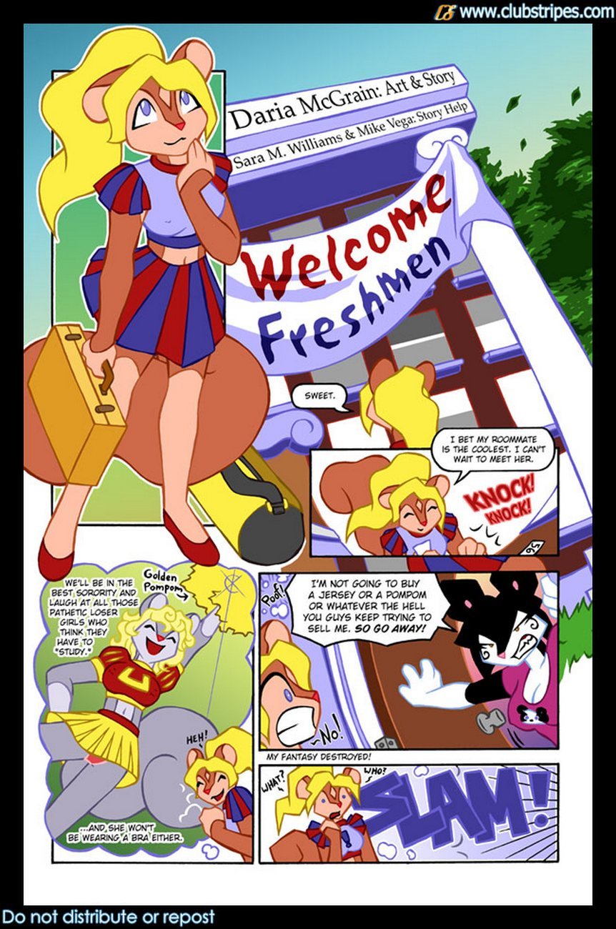 Welcome Freshmen PornComix 002