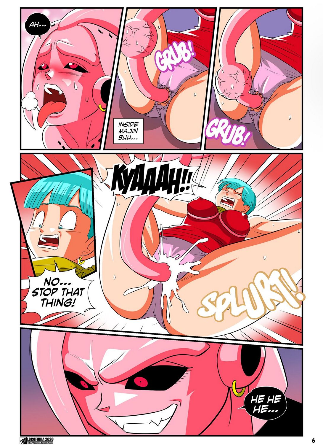 Buu's Bodies 5 - Majin Buu Final A Cartoon Comic 007