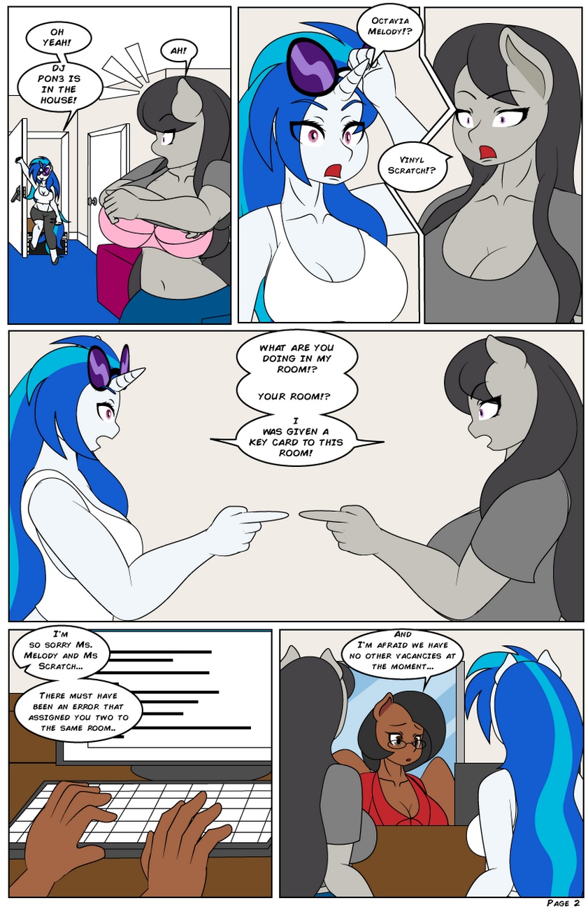 The Hot Room 4 - Harmonic Rhythm Cartoon Comic 003