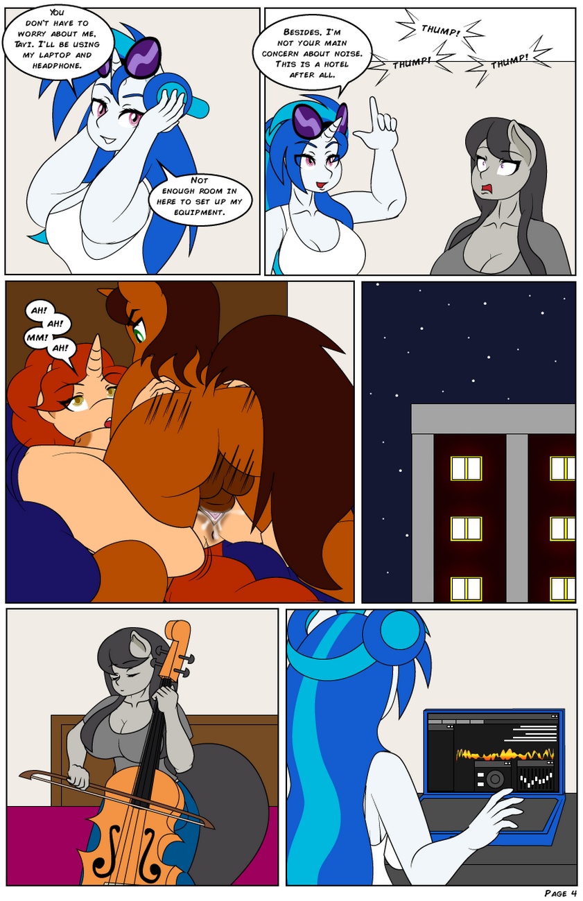 The Hot Room 4 - Harmonic Rhythm Cartoon Comic 005