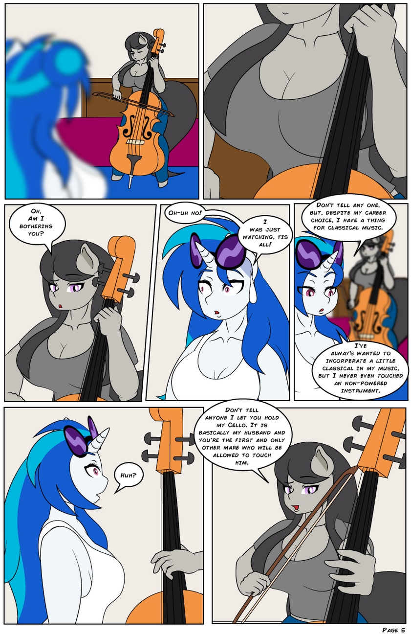 The Hot Room 4 - Harmonic Rhythm Cartoon Comic 006