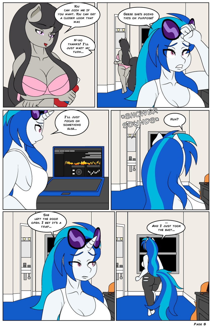 The Hot Room 4 - Harmonic Rhythm Cartoon Comic 009