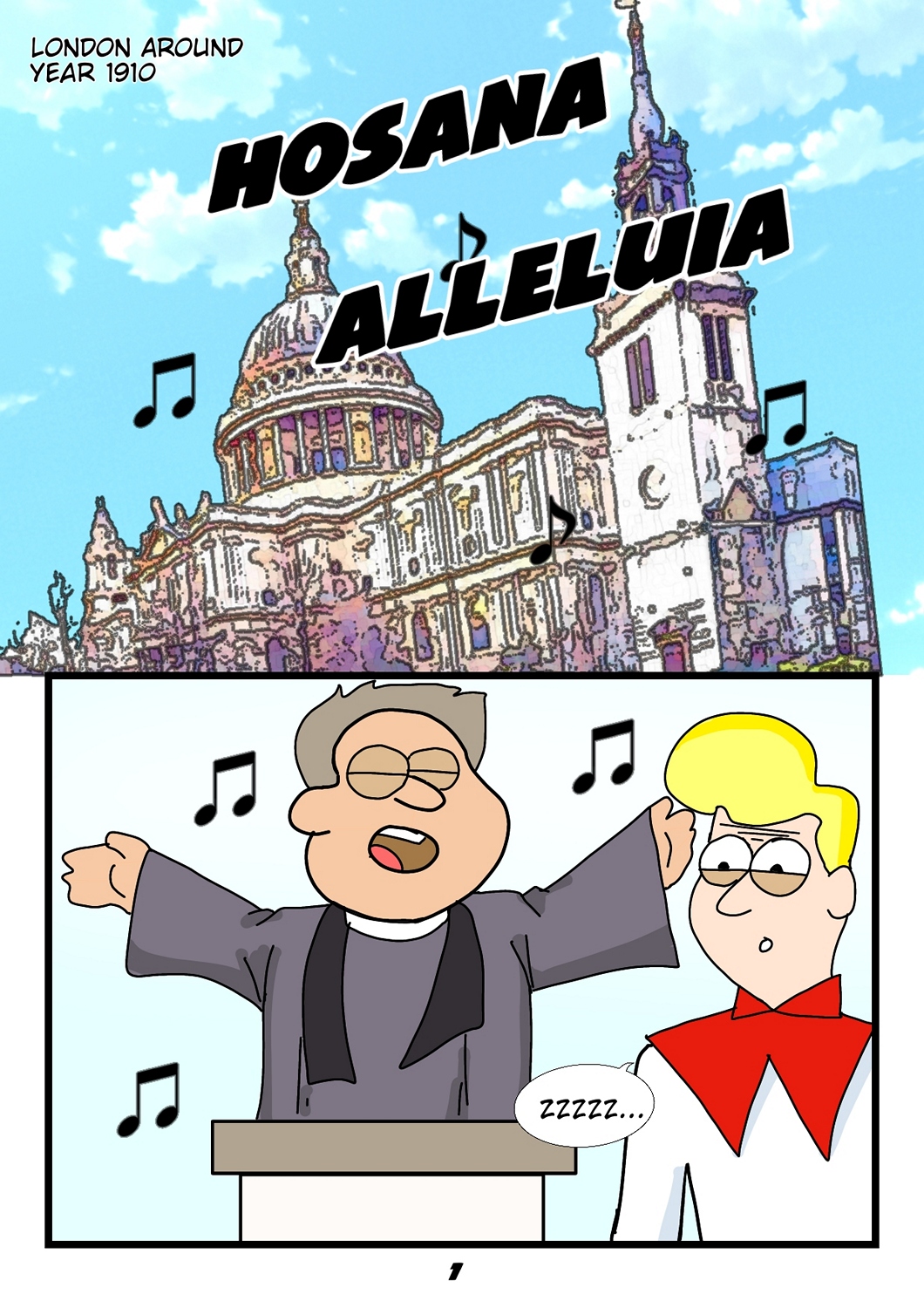 Molly Poppins - Boring Sunday Cartoon Porn Comic 002