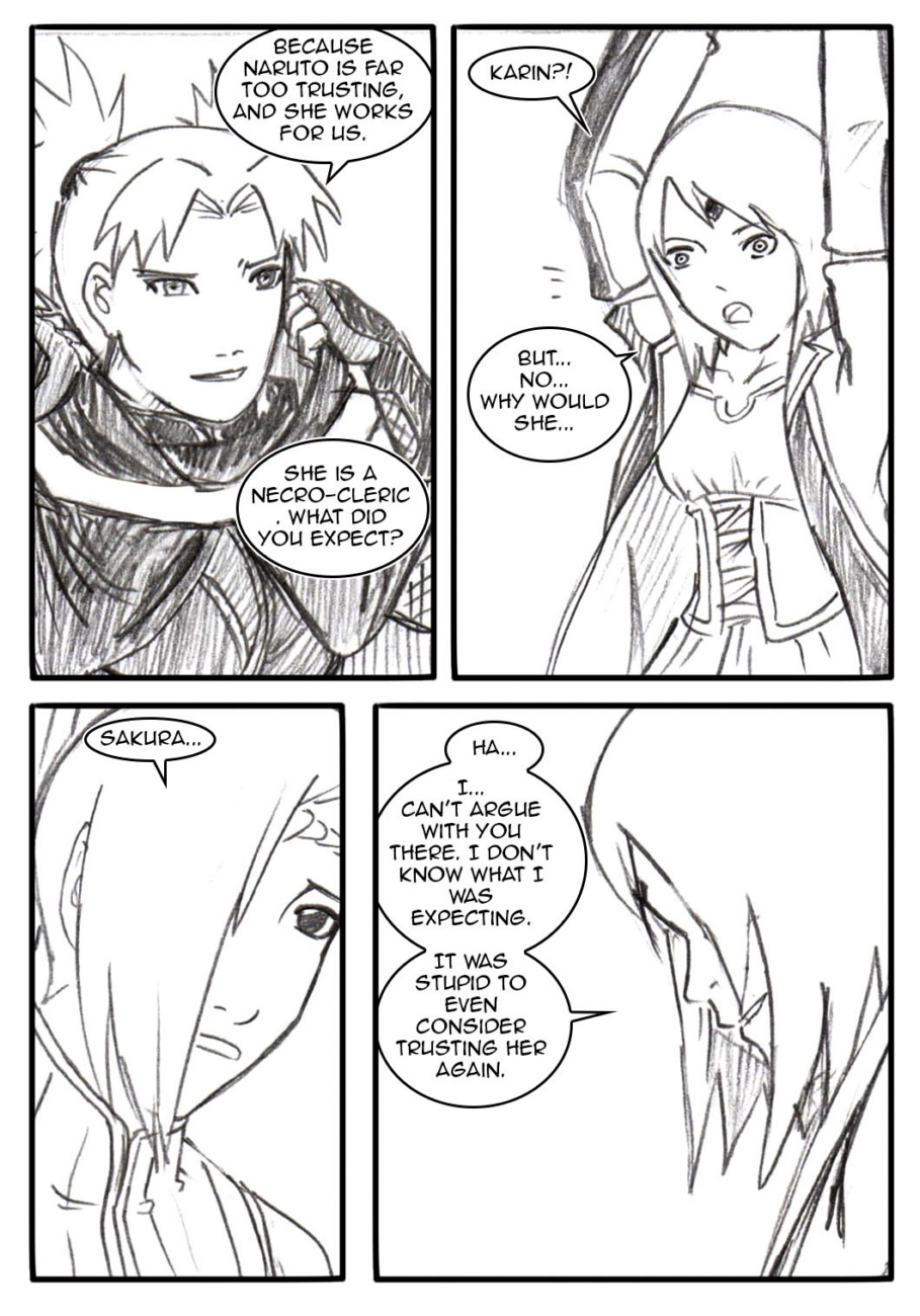 Naruto-Quest 10 - The Truths Beneath Our Skins Porn Comic 017